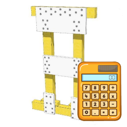 Calculateur etais bois